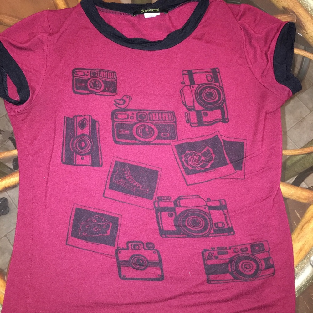 MARRON CAMERA SHIRT